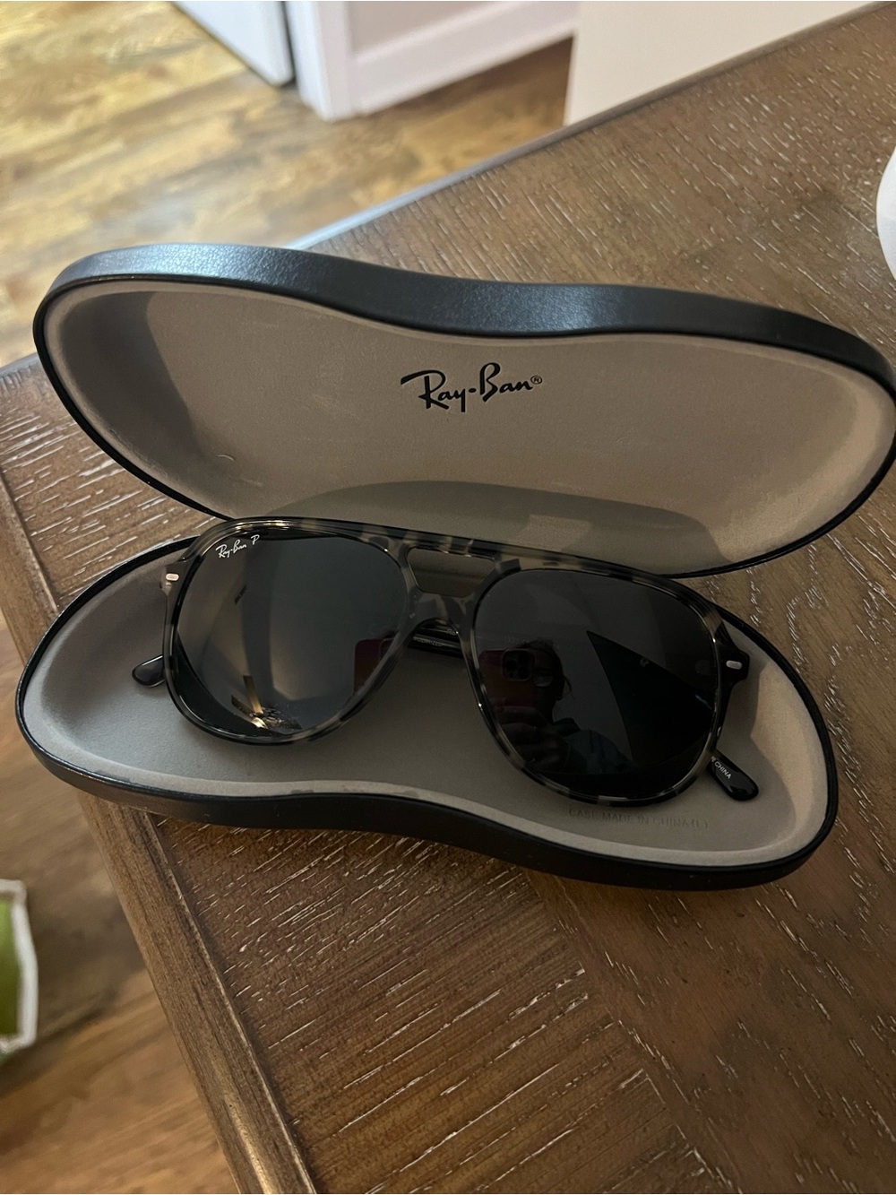 Ray-Ban Black Sunglasses with Dark Lenses